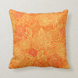 Elegant Modernes Floral Kissen