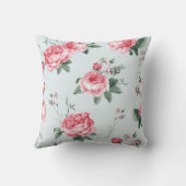 Elegant Modernes Floral Kissen (Rückseite)