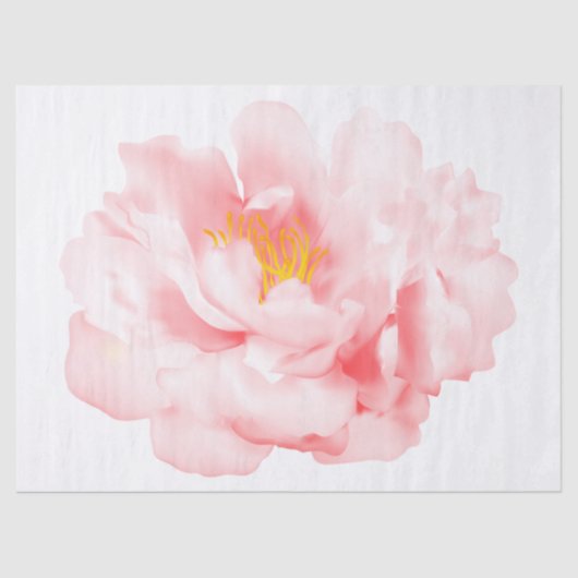 Elegant Modernes Floral Seidenpapier (Vorderseite)