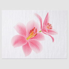 Elegant Modernes Floral Seidenpapier