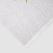 Elegant Modernes Floral Seidenpapier (Ausschnitt)