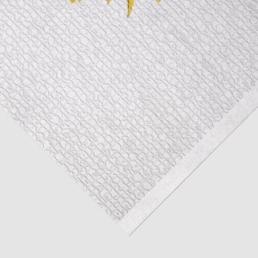 Elegant Modernes Floral Seidenpapier (Ausschnitt)