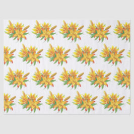 Elegant Modernes Floral Seidenpapier