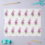 Elegant Modernes Floral Seidenpapier (Basteln)