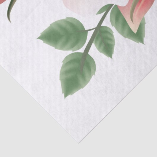 Elegant Modernes Floral Seidenpapier (Detail)