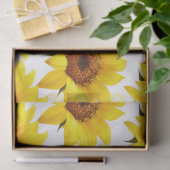 Elegant Modernes Floral Seidenpapier (Geschenk)