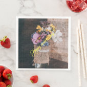 Elegant Modernes Floral Serviette (Beispiel)