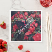 Elegant Modernes Floral Serviette (Beispiel)