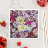 Elegant Modernes Floral Serviette (Beispiel)