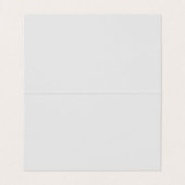 Elegant Modernes Floral Visitenkarten (Innenseite Aufgefaltet)