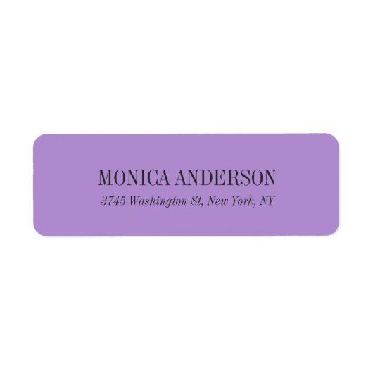 Elegant Modernes Minimalistisch (Vorne)