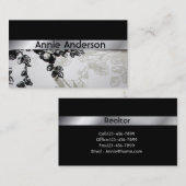 Elegant Modernes Minimalistisch Einfaches Beruflic Visitenkarte (Vorne/Hinten)