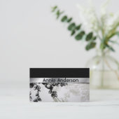 Elegant Modernes Minimalistisch Einfaches Beruflic Visitenkarte (Stehend Vorderseite)