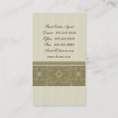 Elegant Modernes Minimalistisch Einfaches Beruflic Visitenkarte (Rückseite)