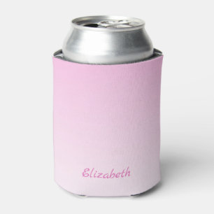 Elegant Modernes Minimalistisches Gradient Pink Om Dosenkühler