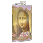 Elegant Mona Lisa Gioconda Leonardo Da Vinci Flachmann (Rechts)