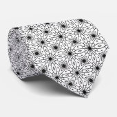Elegant Monochrome Neck Tie Krawatte (Gerollt)