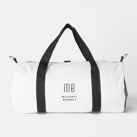 Elegant Monogram Duffle Bag (Vorderseite)
