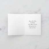 Elegant Monogram Initial S Gold Peony Personalized (Innenseite)