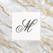 Elegant Monogram Initial
