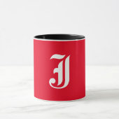 Elegant Monogram J Tasse (Zentrum)