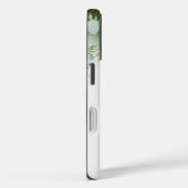 Elegant Monogram Letter A Greenery Case-Mate iPhone Hülle (Rückseite / Rechts)