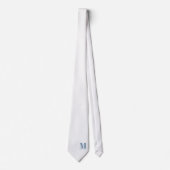 Elegant Monogram + Name Wedding Tie Krawatte (Vorderseite)