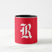 Elegant Monogram R Tasse (Zentrum)