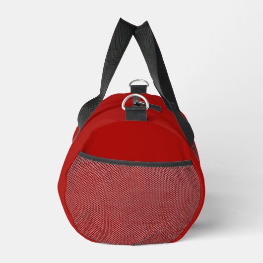 Elegant Monogram Red Duffle Bag (Rechts)