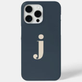 Elegant Monogram Sage Green Case-Mate iPhone Hülle (Rückseite)