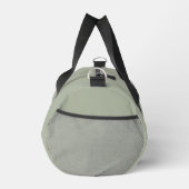 Elegant Monogram Sage Green Duffle Bag (Rechts)