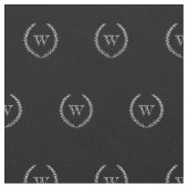 Elegant Monogram Stoff (Nahaufnahme)