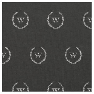 Elegant Monogram Stoff