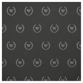 Elegant Monogram Stoff (Muster)
