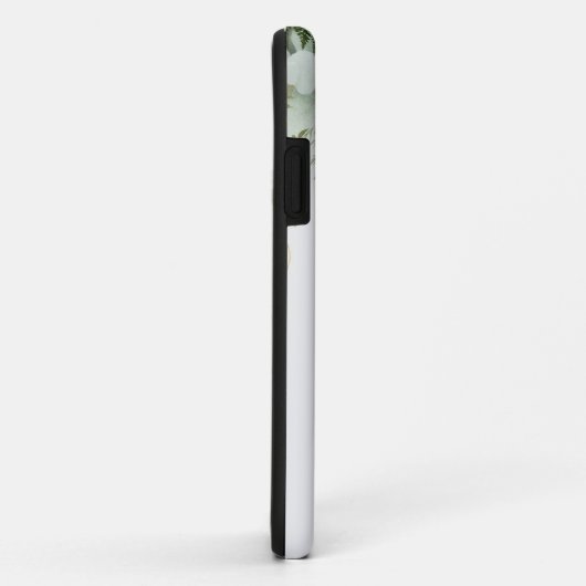 Elegant Monogram V Fern Succulent Case-Mate iPhone Hülle (Hinten/Rechts)