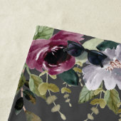 Elegant Monogram Wedding Strandtuch (Beispiel)