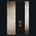 Elegant Monogramm Silber Gold Flyer<br><div class="desc">Ein elegantes und raffiniertes Design mit einem digitalen Bild aus Silber-Gold-Glitzer. Achtung: Bei wird keine echte Folie verwendet,  nur die Farbe deutlich aufgeprägt. Füge deine Daten,  Logo,  Firmendetails und Bilder in Minuten hinzu.</div>