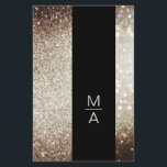 Elegant Monogramm Silber Gold Flyer<br><div class="desc">Ein elegantes und raffiniertes Design mit einem digitalen Bild aus Silber-Gold-Glitzer. Achtung: Bei wird keine echte Folie verwendet,  nur die Farbe deutlich aufgeprägt. Füge deine Daten,  Logo,  Firmendetails und Bilder in Minuten hinzu.</div>