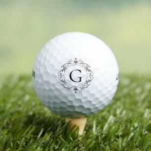 Elegant monogrammiert golfball