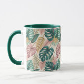 Elegant Monsteras Gold Tasse (Links)