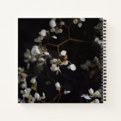 Elegant Moody Dark Floral To-Do List Notizblock (Rückseite)