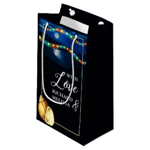 Elegant Moonlit Beach Wedding Gefallen Kleine Geschenktüte
