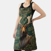 Elegant Moose William Morris Inspiriert Schürze (InSitu)
