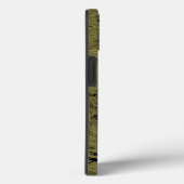 elegant_mosaic_BLACK_GREEN Case-Mate iPhone Hülle (Rückseite / Rechts)