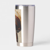 (Elegant, Motivational, Luxury Style) Thermobecher (Rückseite)