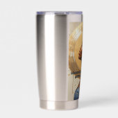 (Elegant, Motivational, Luxury Style) Thermobecher (Vorderseite)