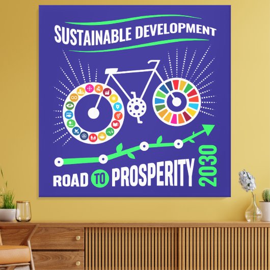 Elegant Motivational Office Corporate Holiday Gift Leinwanddruck (Insitu (Wohnzimmer))