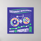 Elegant Motivational Office Corporate Holiday Gift Leinwanddruck (Vorderseite)