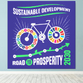 Elegant Motivational Office Corporate Holiday Gift Leinwanddruck (Insitu (Holzboden))