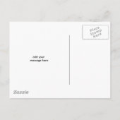 elegant moved office business ankündigungspostkarte (Rückseite)